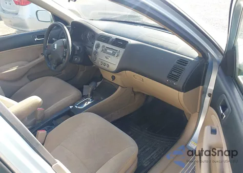 2003 Honda Civic Hybrid from USA, damaged, VIN JHMES96663S020907